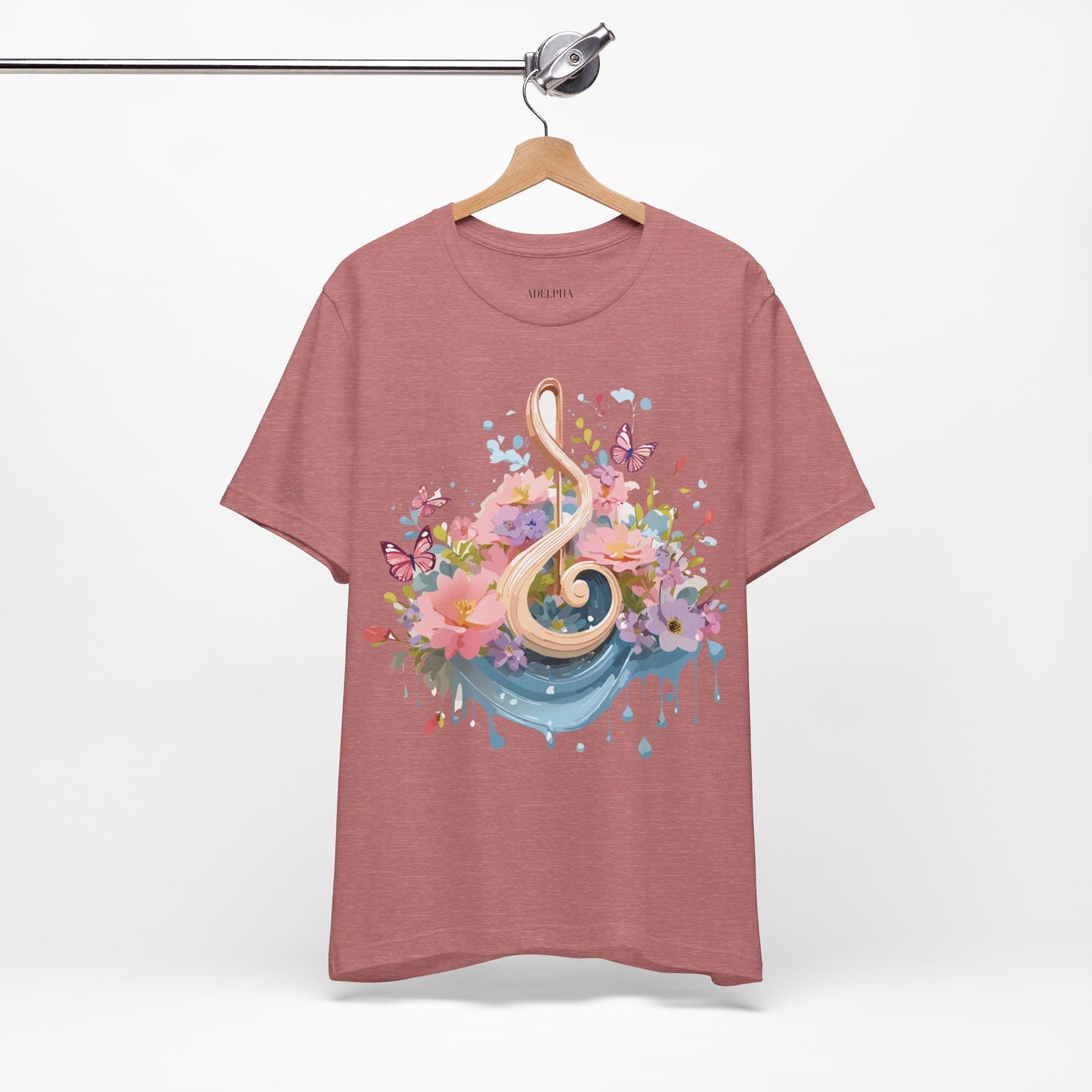 T-shirt en coton naturel - Collection Musique