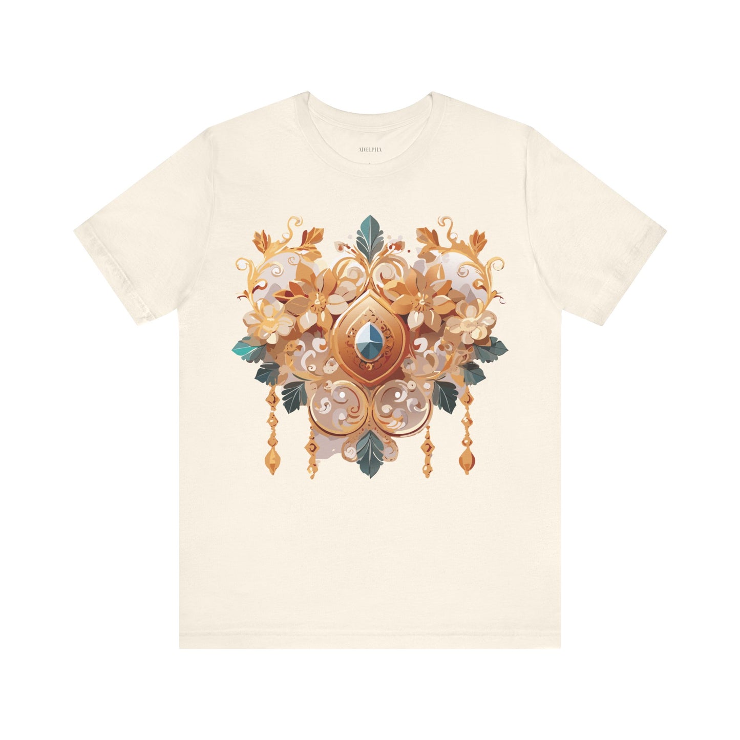 T-Shirt aus natürlicher Baumwolle – Queen Collection