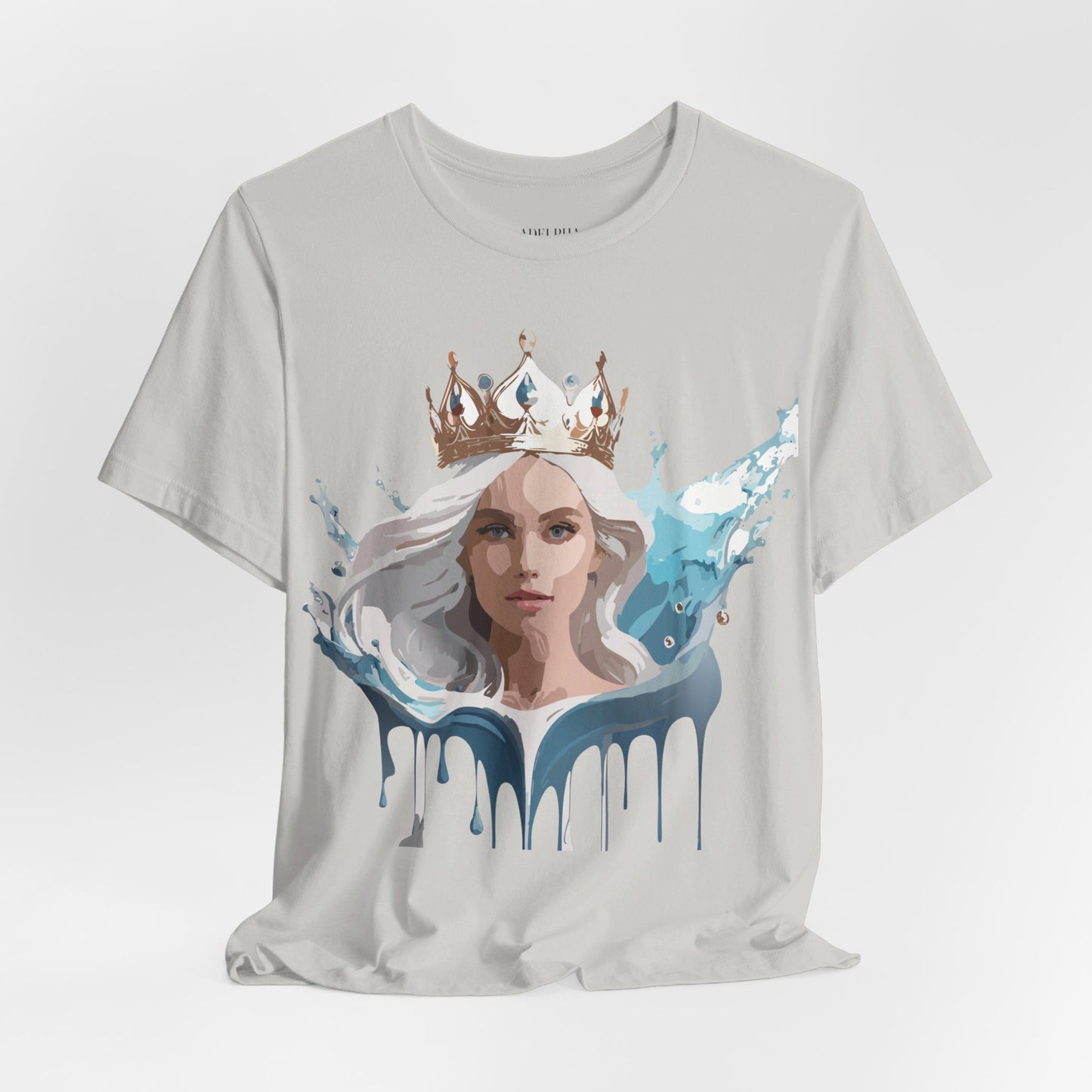 T-Shirt aus natürlicher Baumwolle – Queen Collection