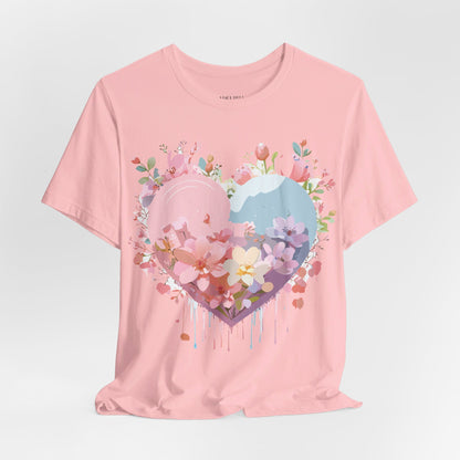 Natural Cotton Tee Shirt - Love story Collection Printify