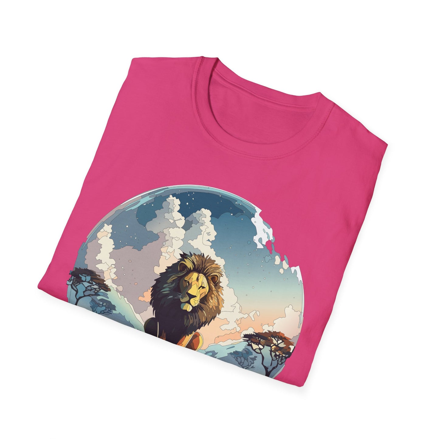 Lion Shirt, Shirt with Lion, Animal Tee, Shirt with Animals