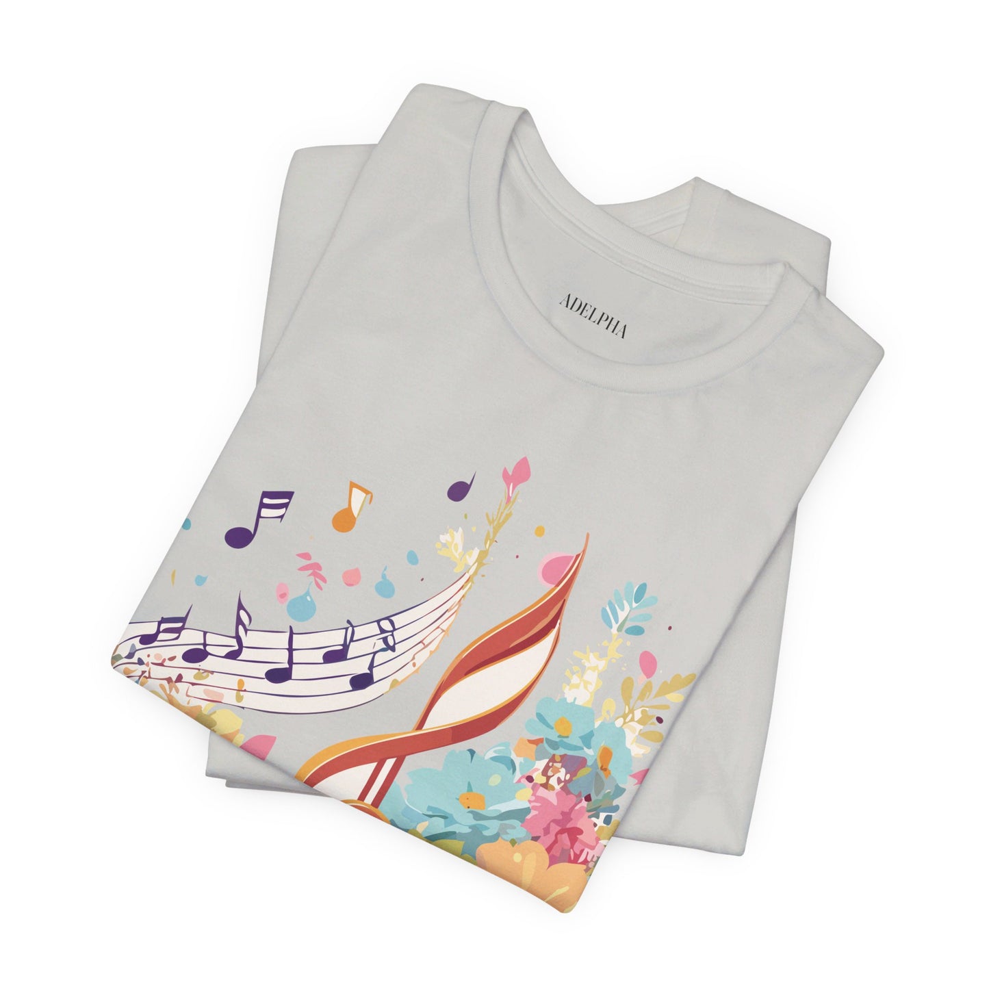 T-shirt en coton naturel - Collection Musique