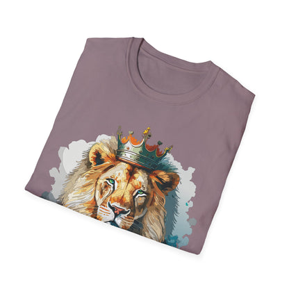 Lion Shirt Unisex Animal Tee Softstyle 64000 100 Percent Ring Spun Cotton