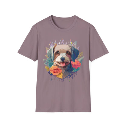 Dog Shirt Unisex Animal Tee Gildan Softstyle 64000 Short Sleeve Tee