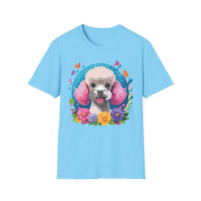 Dog Shirt With Animals Unisex Softstyle Tee 100 Percent Cotton Gildan 64000