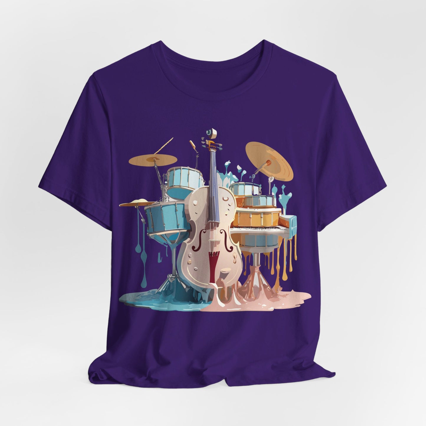 Natural Cotton Tee Shirt - Music Collection