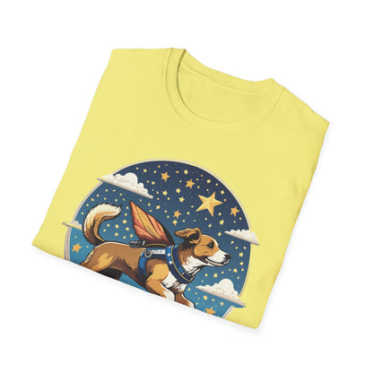 Dog Shirt Unisex Animal Print Tee Hundred Percent Cotton Softstyle Gildan 64000