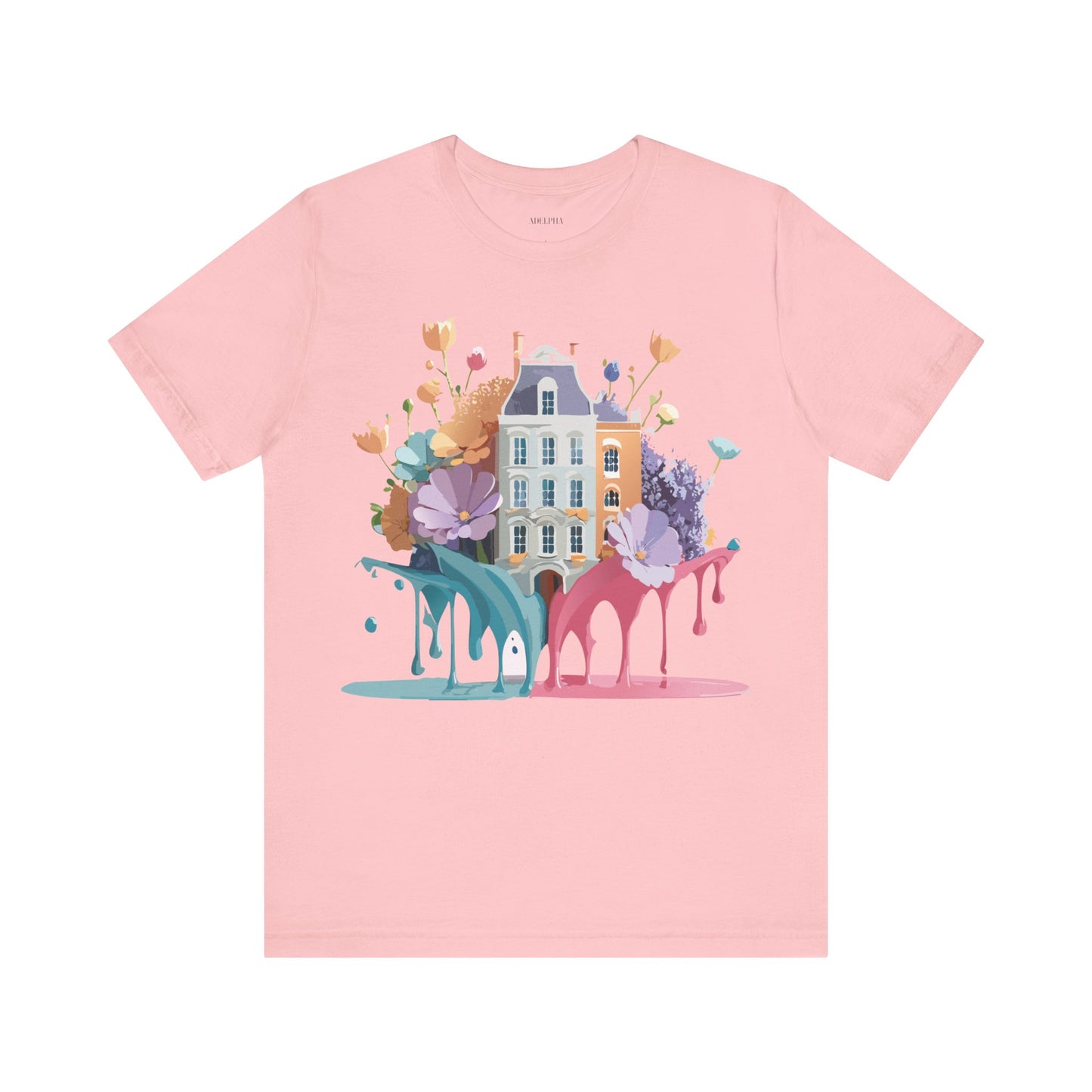 Natural Cotton Tee Shirt - Beautiful Places Collection - Amsterdam