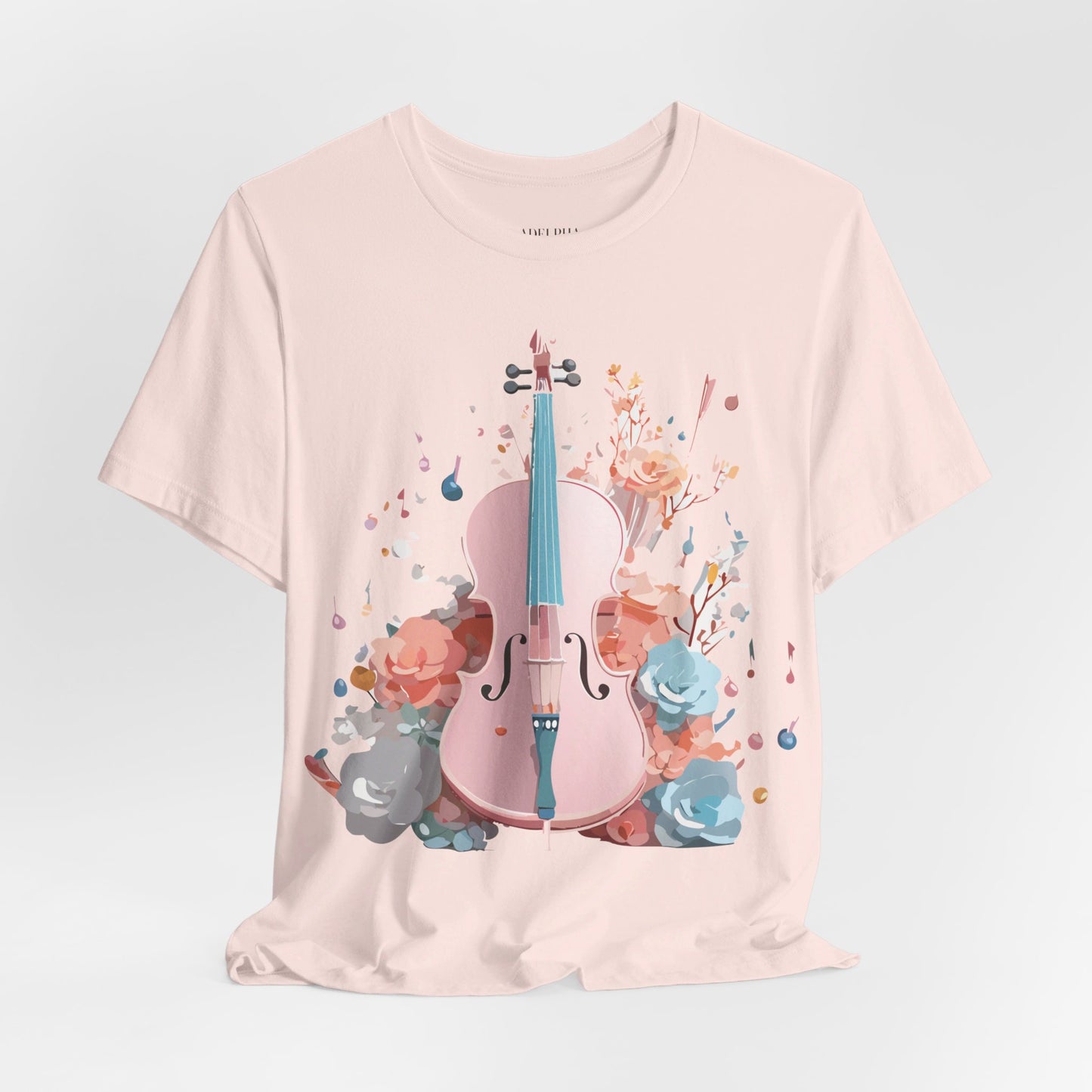 T-shirt en coton naturel - Collection Musique