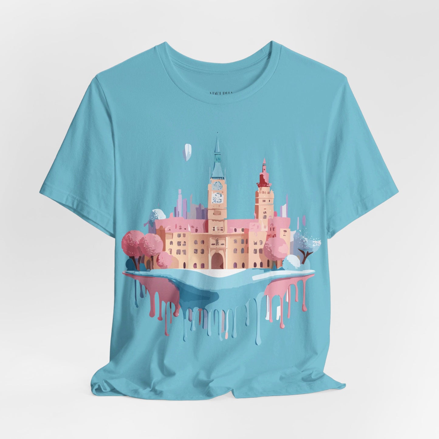 T-shirt en coton naturel - Collection Beautiful Places - Prague