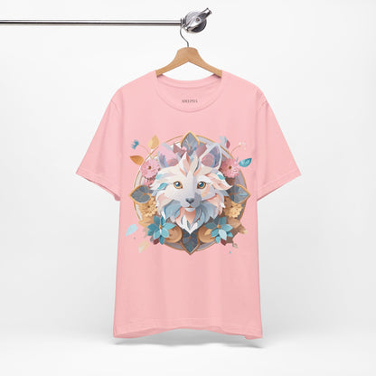 Natural Cotton Tee Shirt - Medallion Collection Printify