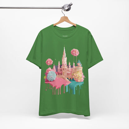 Natural Cotton Tee Shirt - Beautiful Places Collection - Vienna Printify
