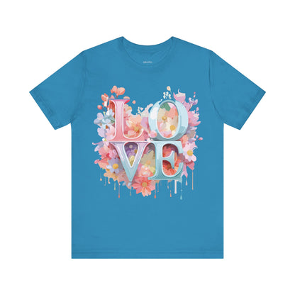 Natural Cotton Tee Shirt - Love Story Collection Printify