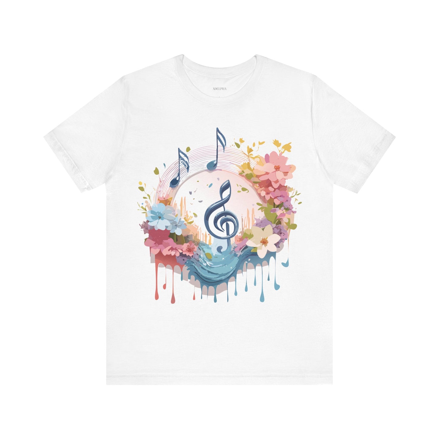 T-shirt en coton naturel - Collection Musique