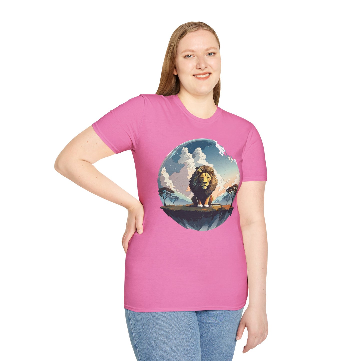 Lion Shirt, Shirt with Lion, Animal Tee, Shirt with Animals