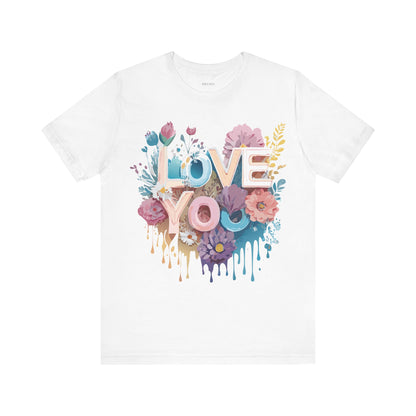 Natural Cotton Tee Shirt - Love story Collection Printify