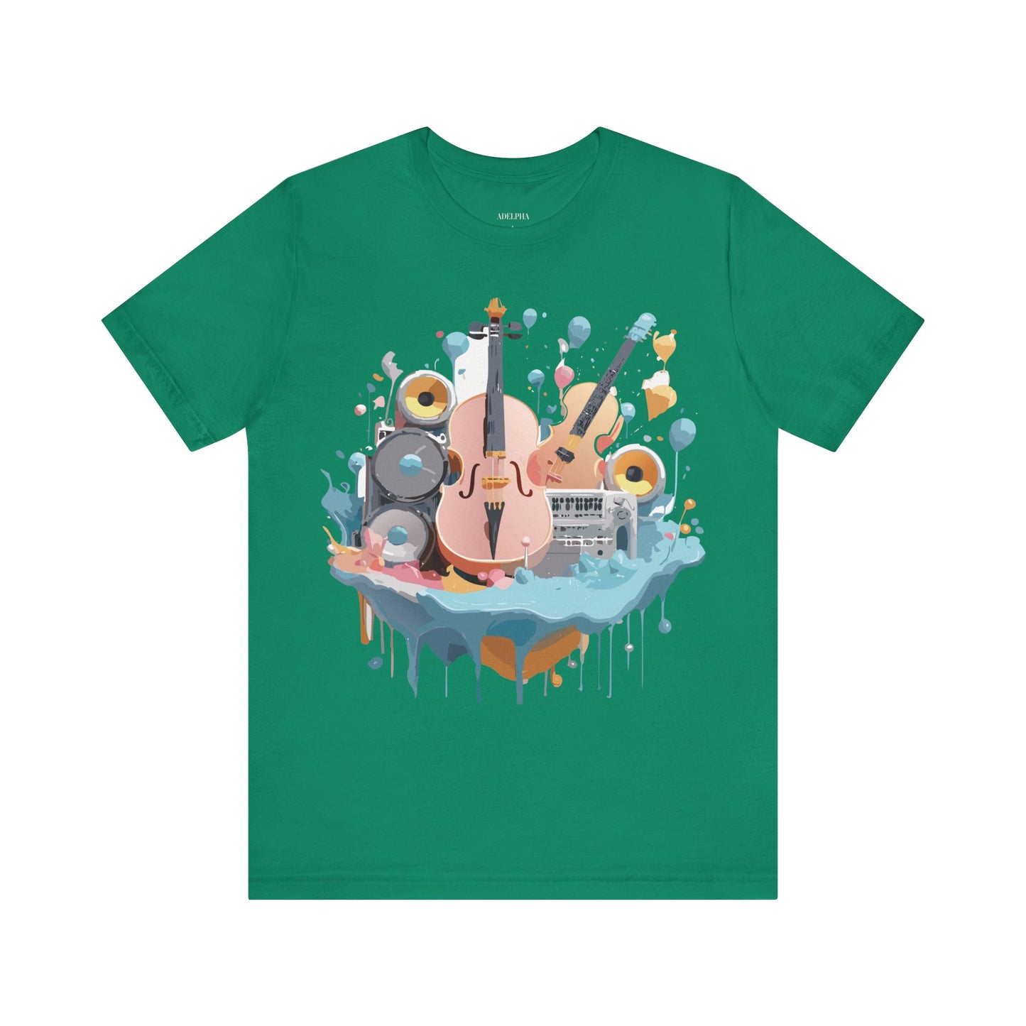 Natural Cotton Tee Shirt - Music Collection