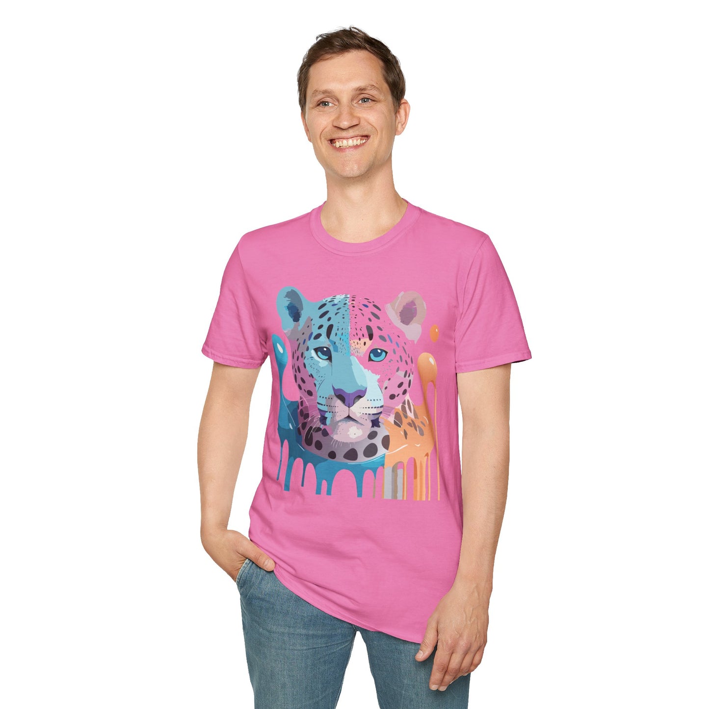 Cheetah Shirt, Shirt with Cheetah, Cheetah Tee, Shirt with Animals