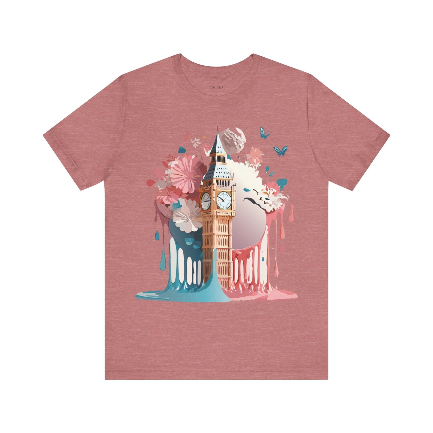 Natural Cotton Tee Shirt - Beautiful Places Collection - London