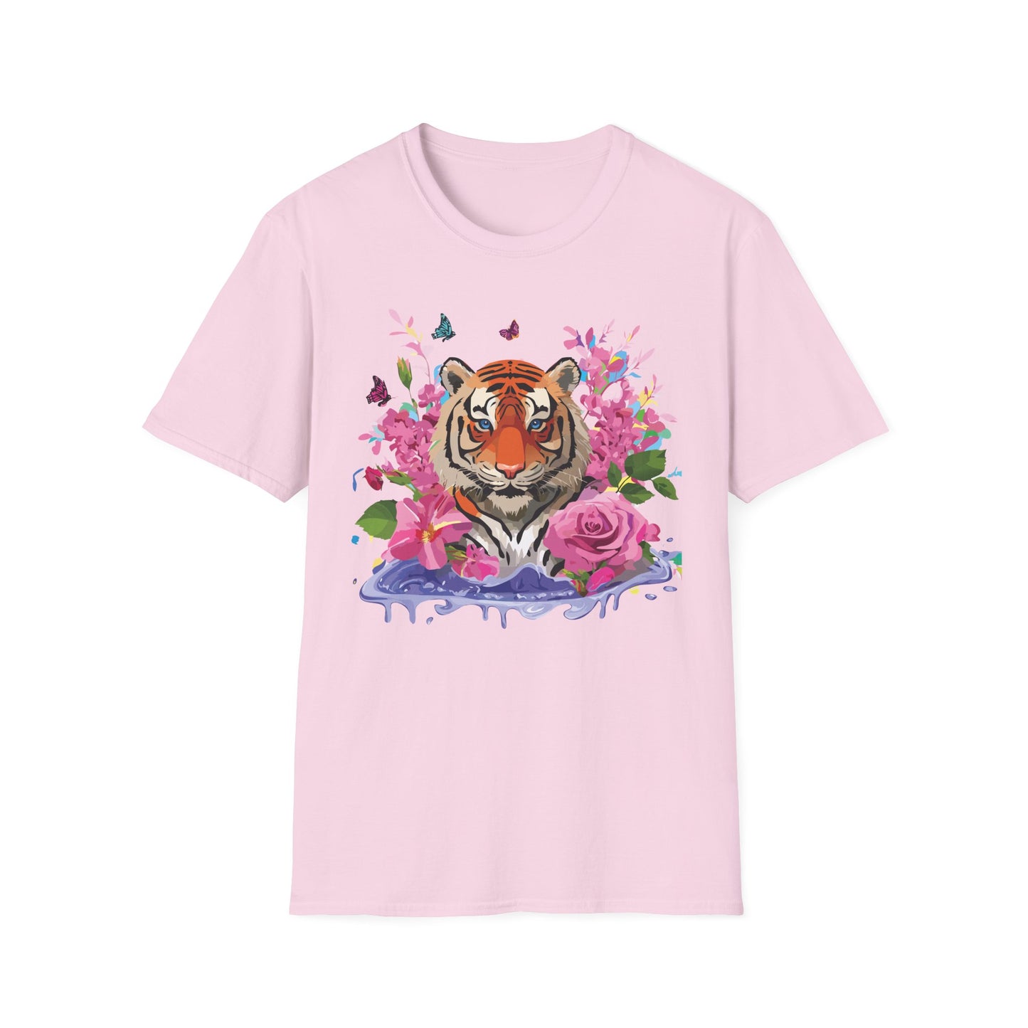 Tiger Shirt, Shirt with Tiger, Animal Tee, Shirt with Animals