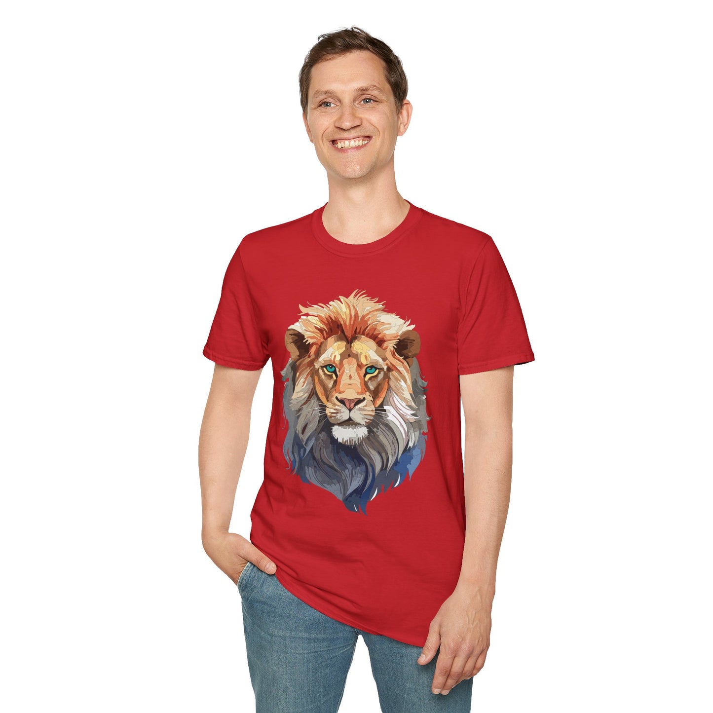 Lion Shirt, Shirt with Lion, Animal Tee, Shirt with Animals