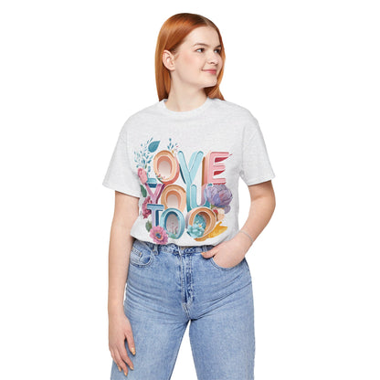 Natural Cotton Tee Shirt - Love story Collection Printify