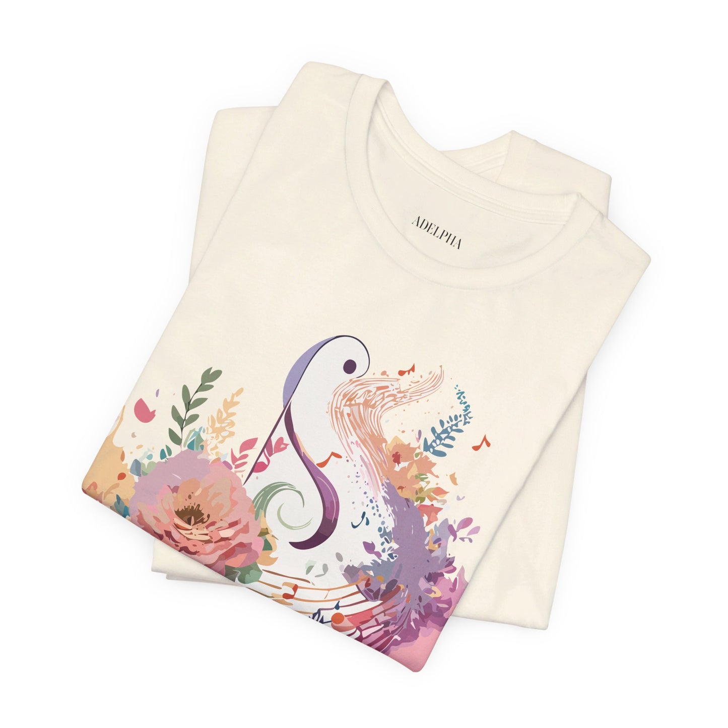 T-shirt en coton naturel - Collection Musique