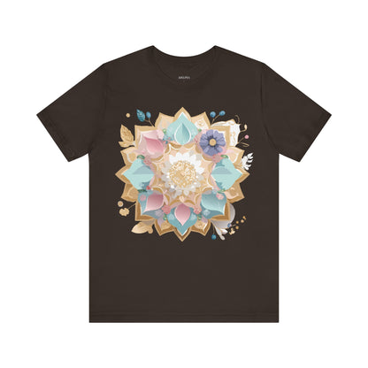 Natural Cotton Tee Shirt - Medallion Collection Printify