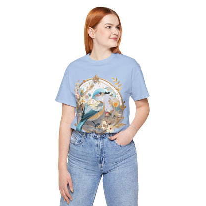 Natural Cotton Tee Shirt - Medallion Collection Printify