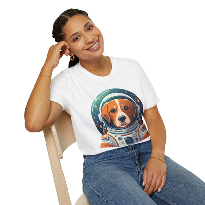Dog Shirt Unisex Animal Print Tee Softstyle Short Sleeve Tee