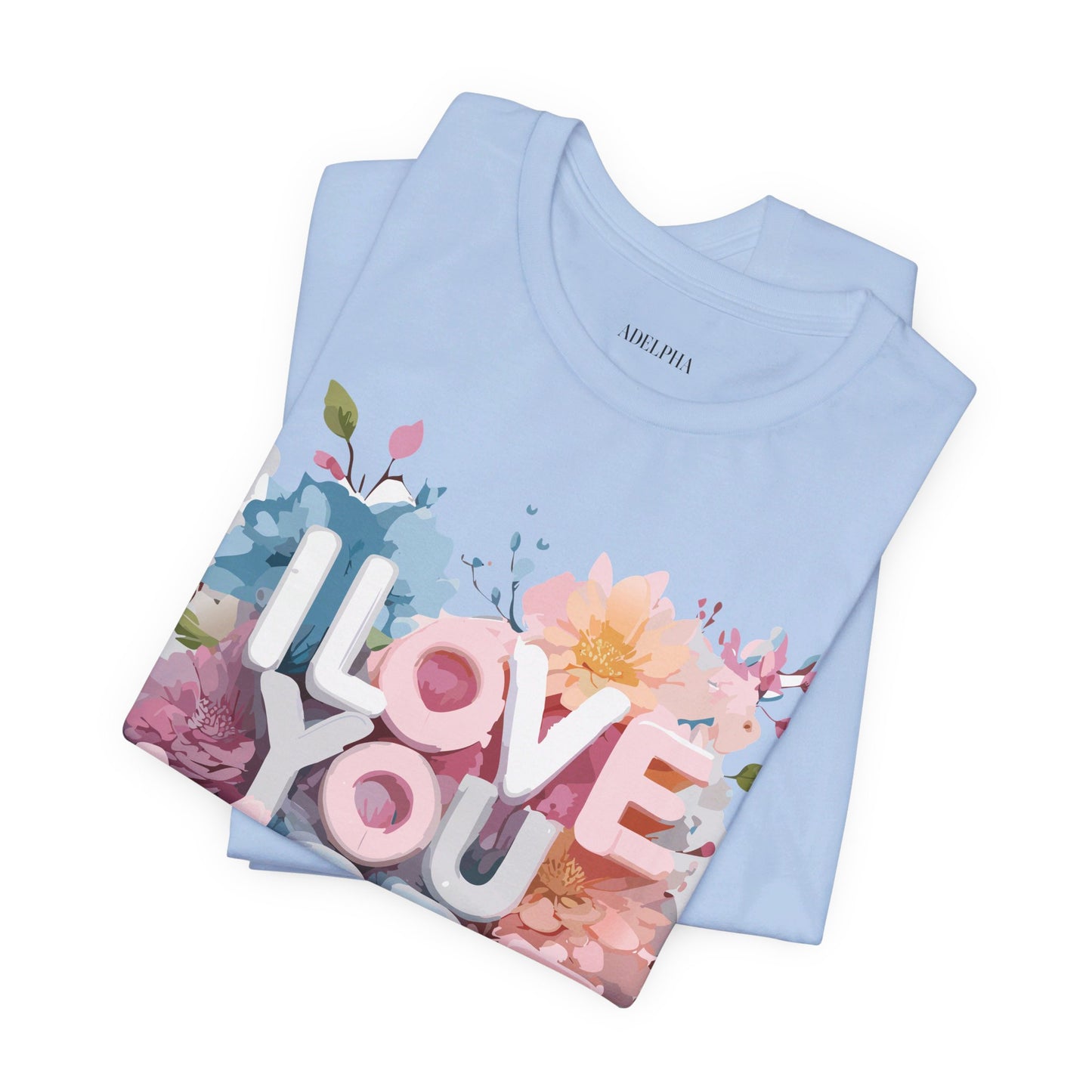 Natural Cotton Tee Shirt - Love story Collection