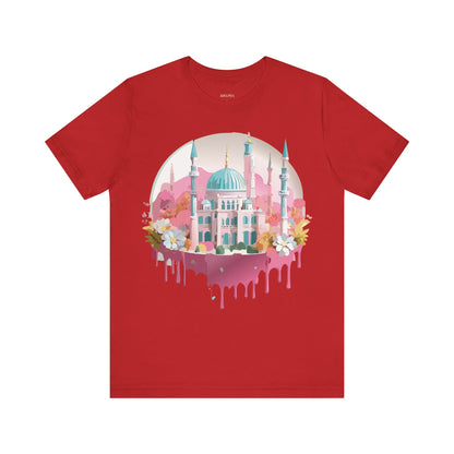 Natural Cotton Tee Shirt - Istanbul, Turkey Printify