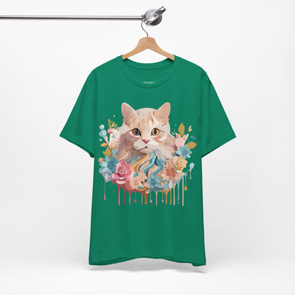 Cat Shirt, Shirt with Cat - ADELPHA