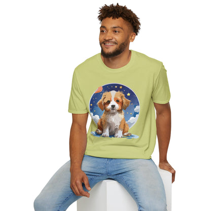 Dog Shirt Unisex Animal Tee Gildan Softstyle 64000 Short Sleeve Comfort