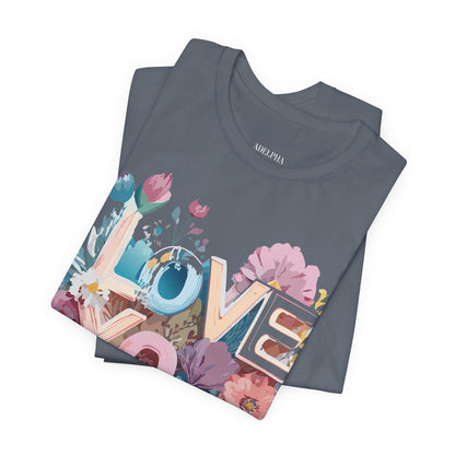 Natural Cotton Tee Shirt - Love Story Collection Printify
