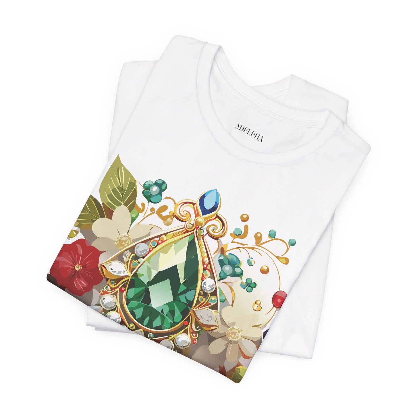 T-shirt en coton naturel - Collection Queen