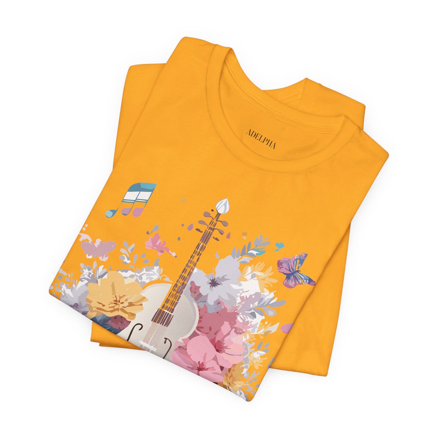 Natural Cotton Tee Shirt - Music collection