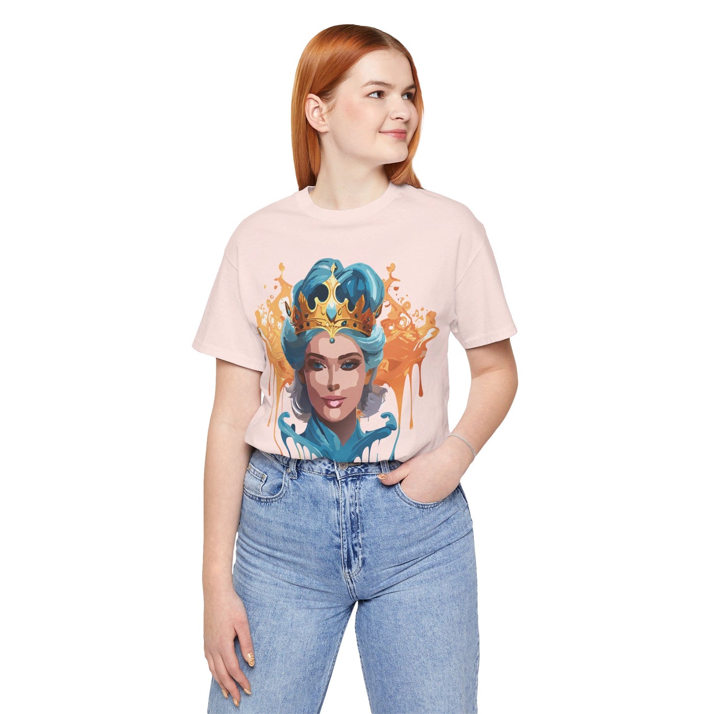 Natural Cotton Tee Shirt - Queen Collection