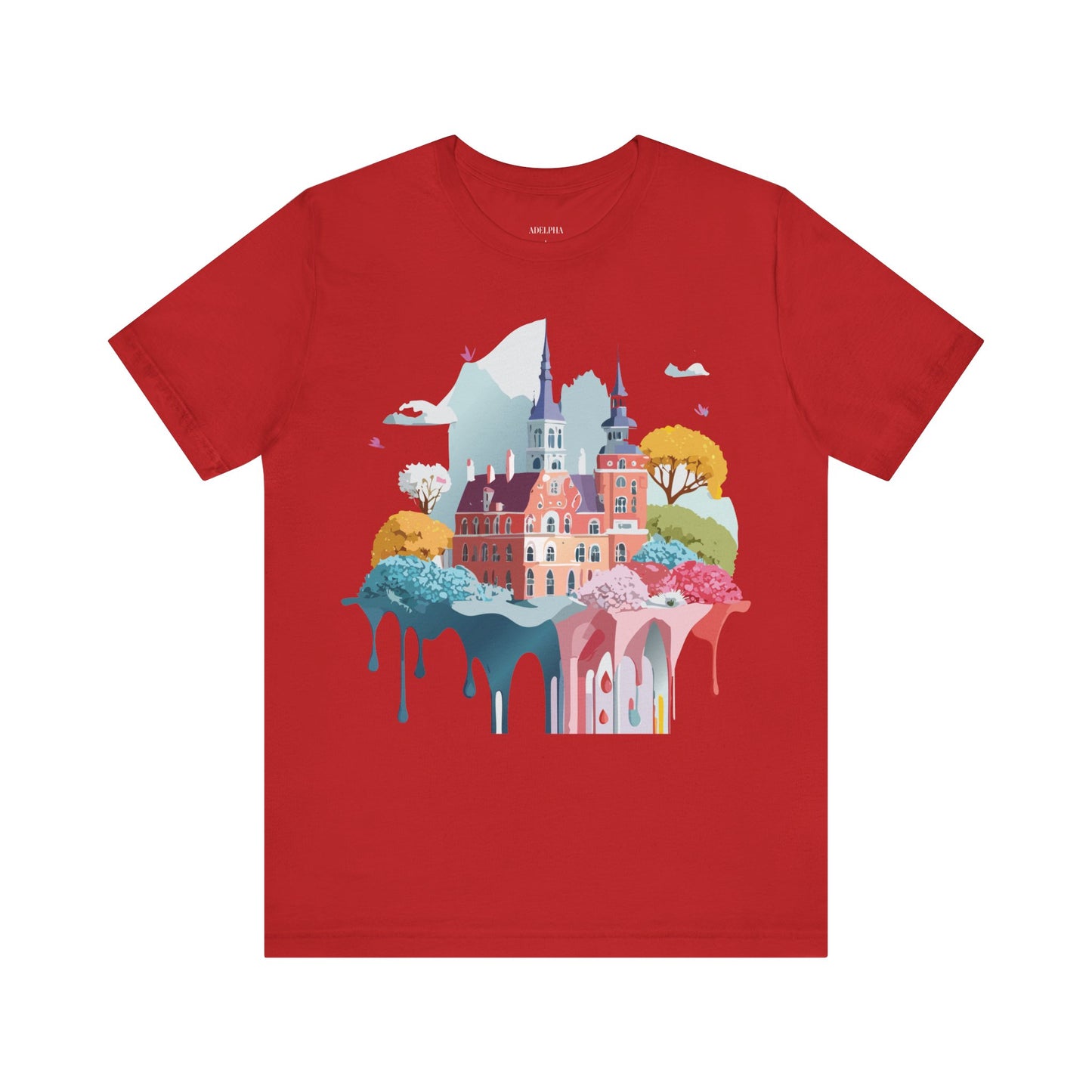 Natural Cotton Tee Shirt - Beautiful Places Collection - Warnemünde and Rostock - Germany