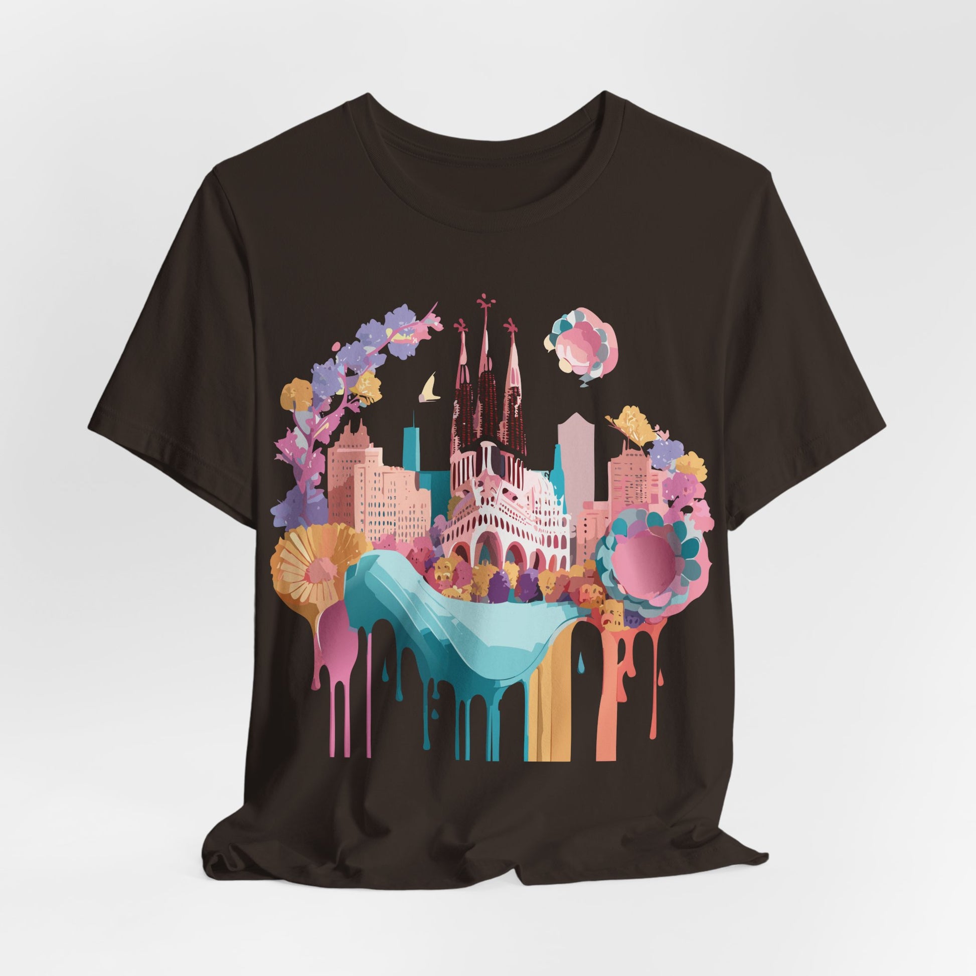 Tourist Shirt, Shirt with Barcelona - ADELPHA