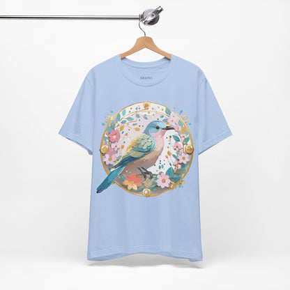 Natural Cotton Tee Shirt - Medallion Collection Printify