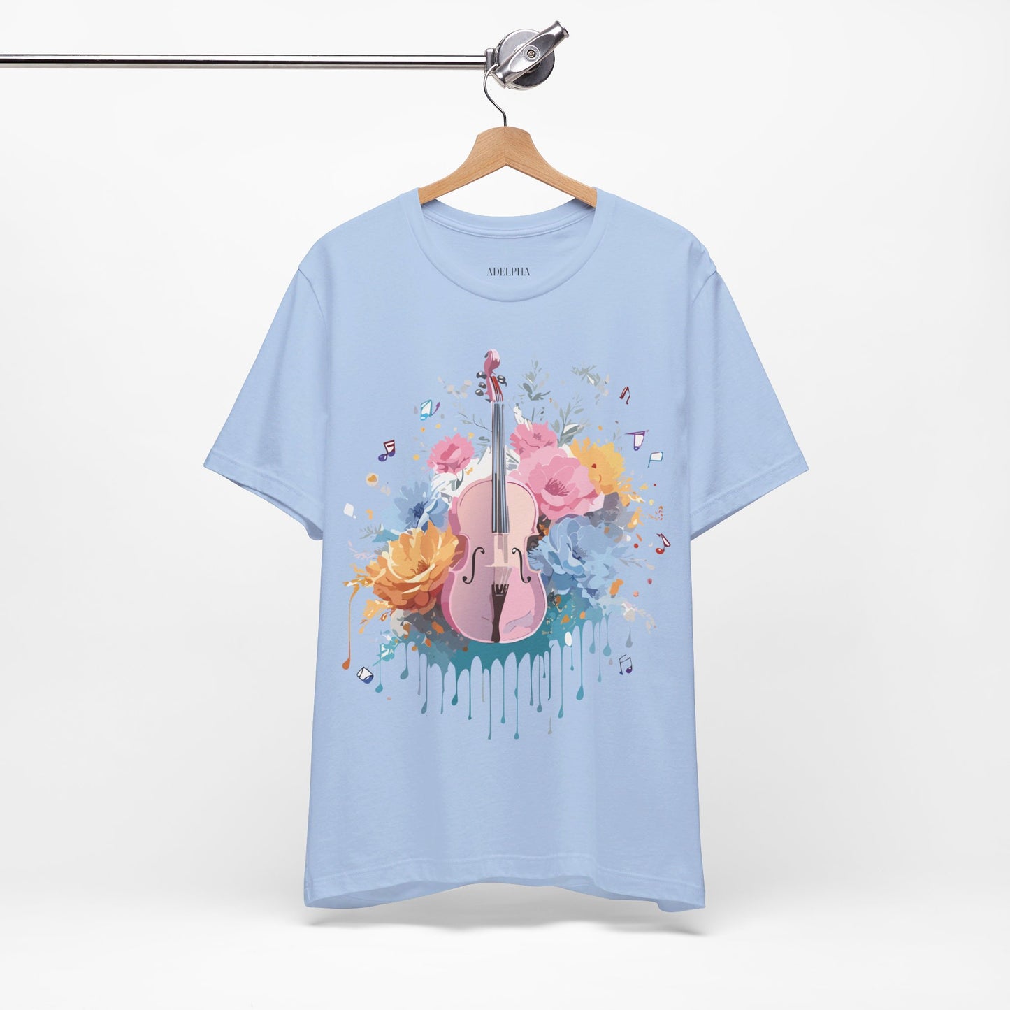 Natural Cotton Tee Shirt - Music collection