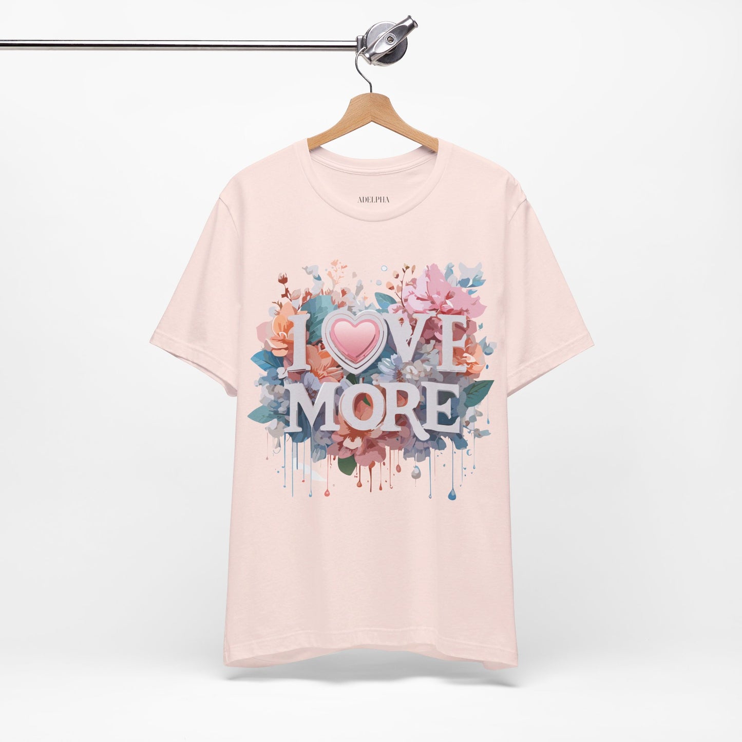 T-Shirt aus natürlicher Baumwolle – Love Story-Kollektion