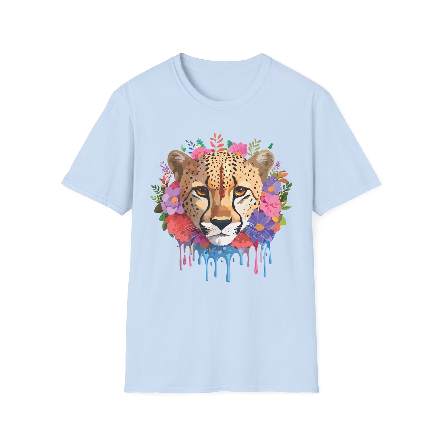 Cheetah Shirt, Shirt with Cheetah, Cheetah Tee, Shirt with Animals