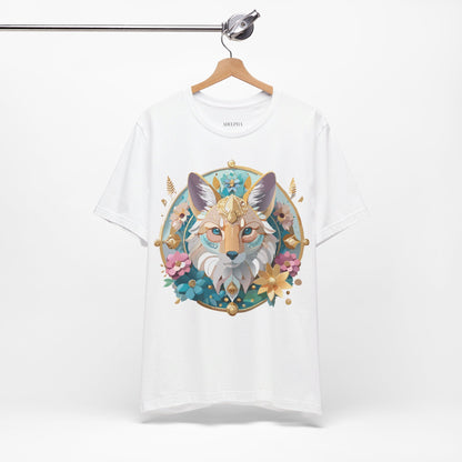 Natural Cotton Tee Shirt - Medallion Collection Printify