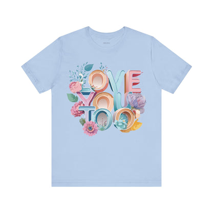 Natural Cotton Tee Shirt - Love story Collection Printify