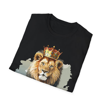 Lion Shirt Unisex Animal Tee Gildan Softstyle 64000 Comfort Fit
