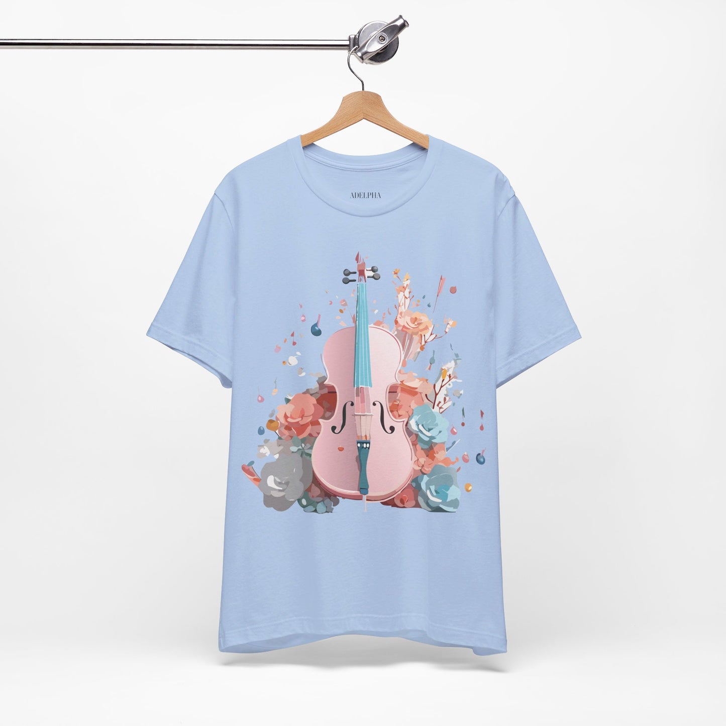 Natural Cotton Tee Shirt - Music collection