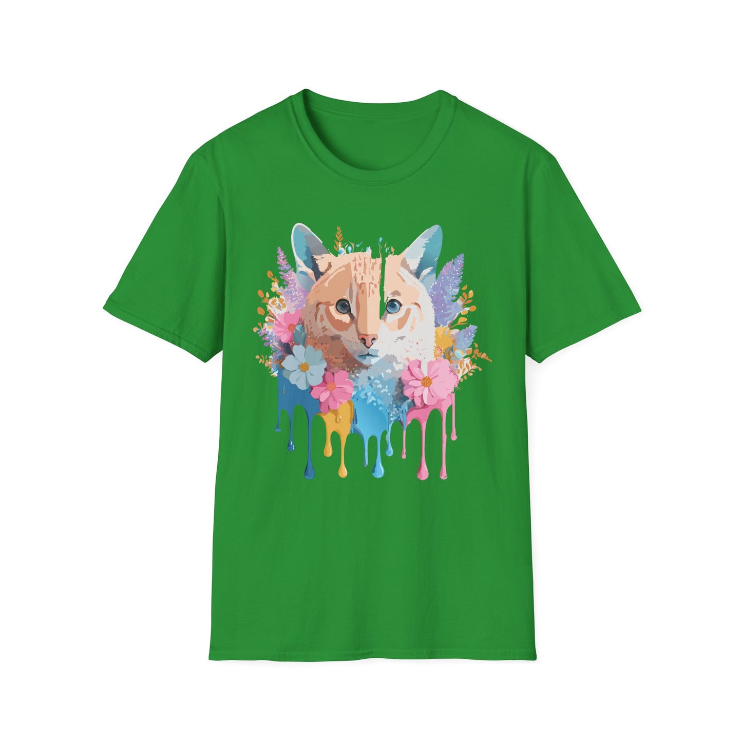 Cat Shirt, Shirt with Cat, Cats Tee, Kitten Tee