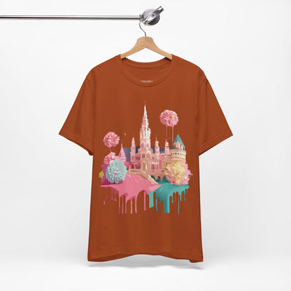 Natural Cotton Tee Shirt - Beautiful Places Collection - Vienna Printify